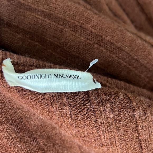 Goodnight Macaroon Knit Cardigan Outerwear Duster Size Medium - Picture 2 of 9